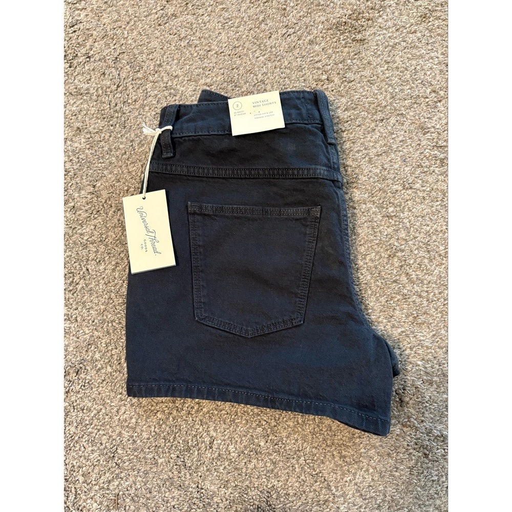 Universal Thread | Vintage Stretch Denim Midi Shorts
